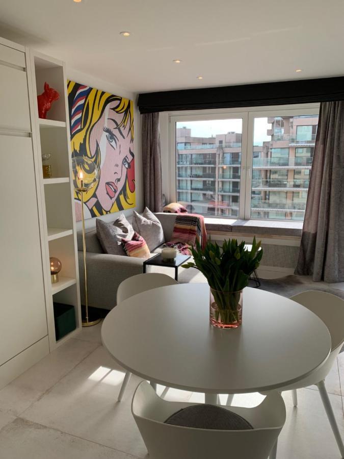Luxe Studio/Suite Met Zeezicht En Volle Zon Knokke-Heist Esterno foto