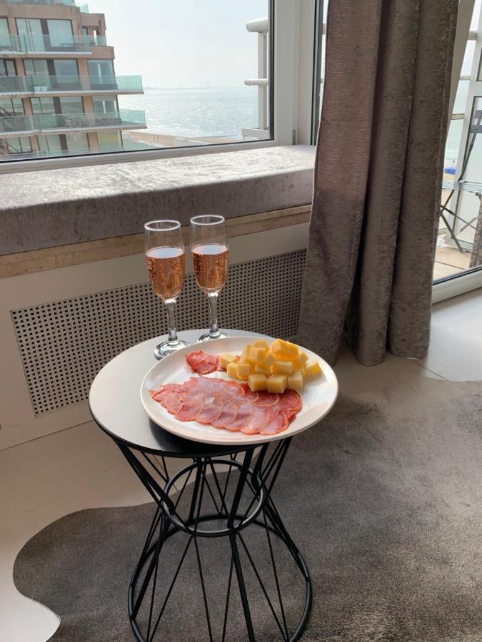 Luxe Studio/Suite Met Zeezicht En Volle Zon Knokke-Heist Esterno foto