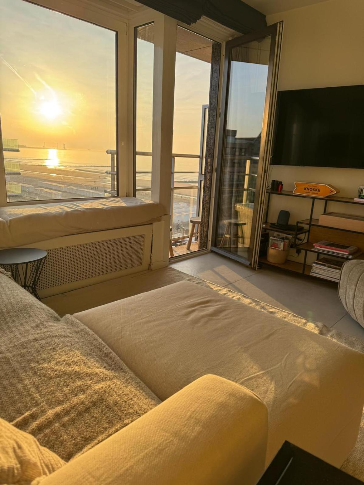 Luxe Studio/Suite Met Zeezicht En Volle Zon Knokke-Heist Esterno foto