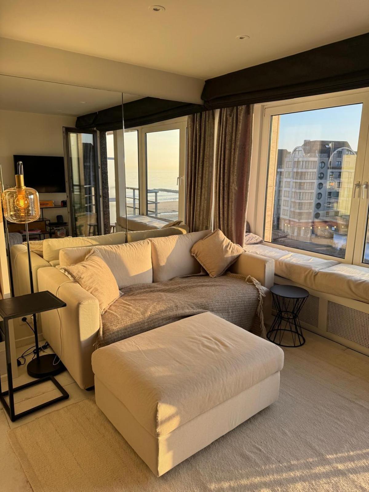 Luxe Studio/Suite Met Zeezicht En Volle Zon Knokke-Heist Esterno foto
