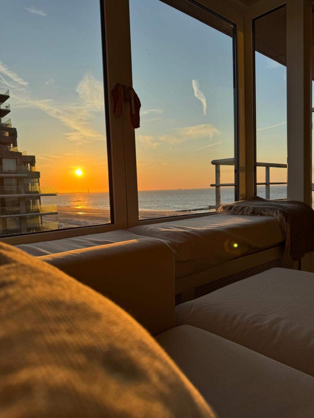 Luxe Studio/Suite Met Zeezicht En Volle Zon Knokke-Heist Esterno foto