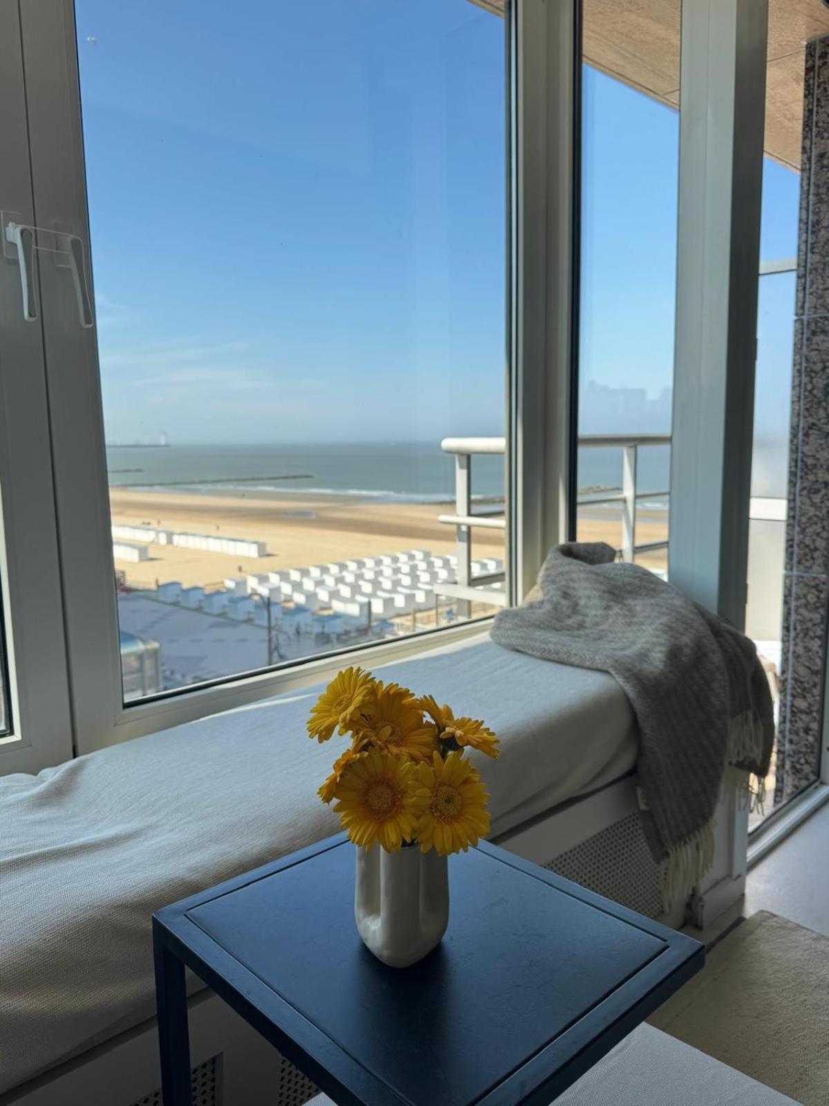 Luxe Studio/Suite Met Zeezicht En Volle Zon Knokke-Heist Esterno foto