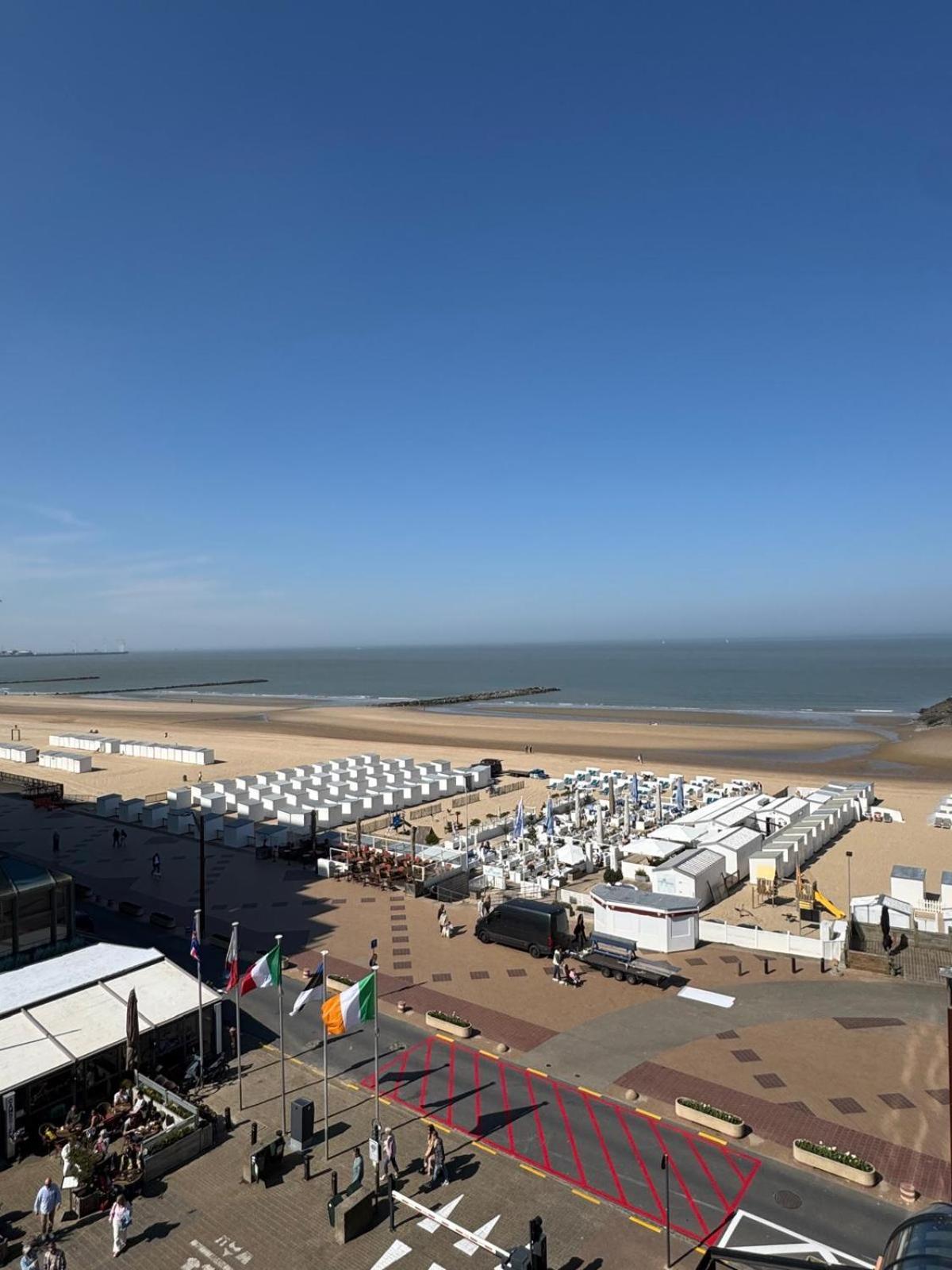 Luxe Studio/Suite Met Zeezicht En Volle Zon Knokke-Heist Esterno foto
